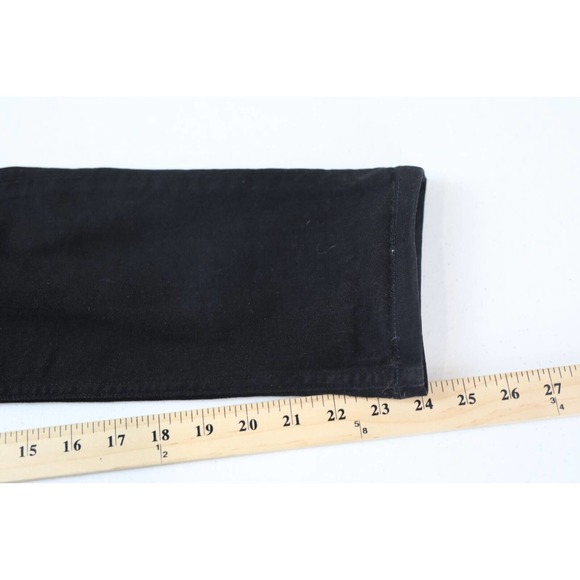 All Saints Razor Men‎ Skinny Fit Jeans 30 Button Fly High-Rise Black Denim - Picture 11 of 12